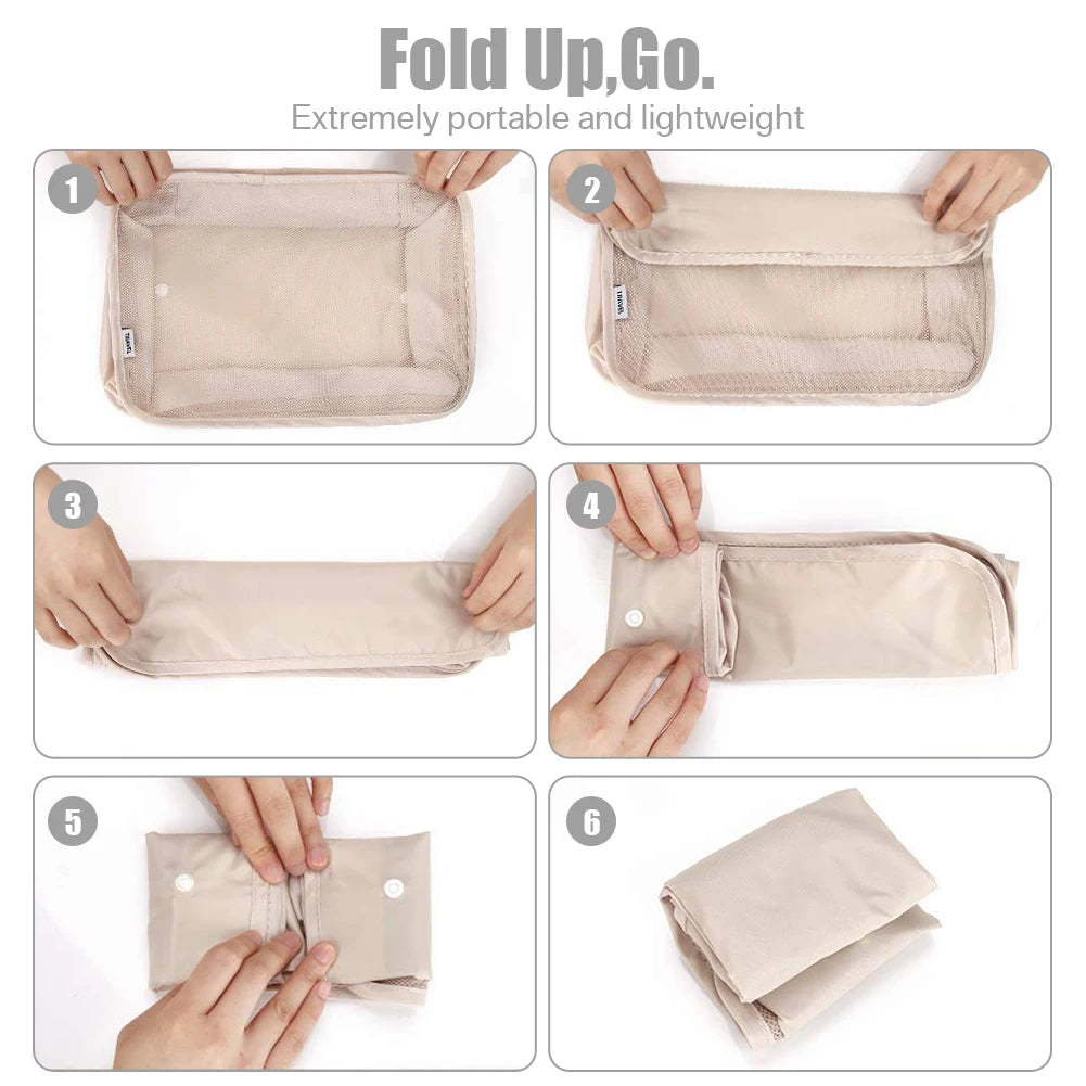 8Pcs Travel Packing Cube Set