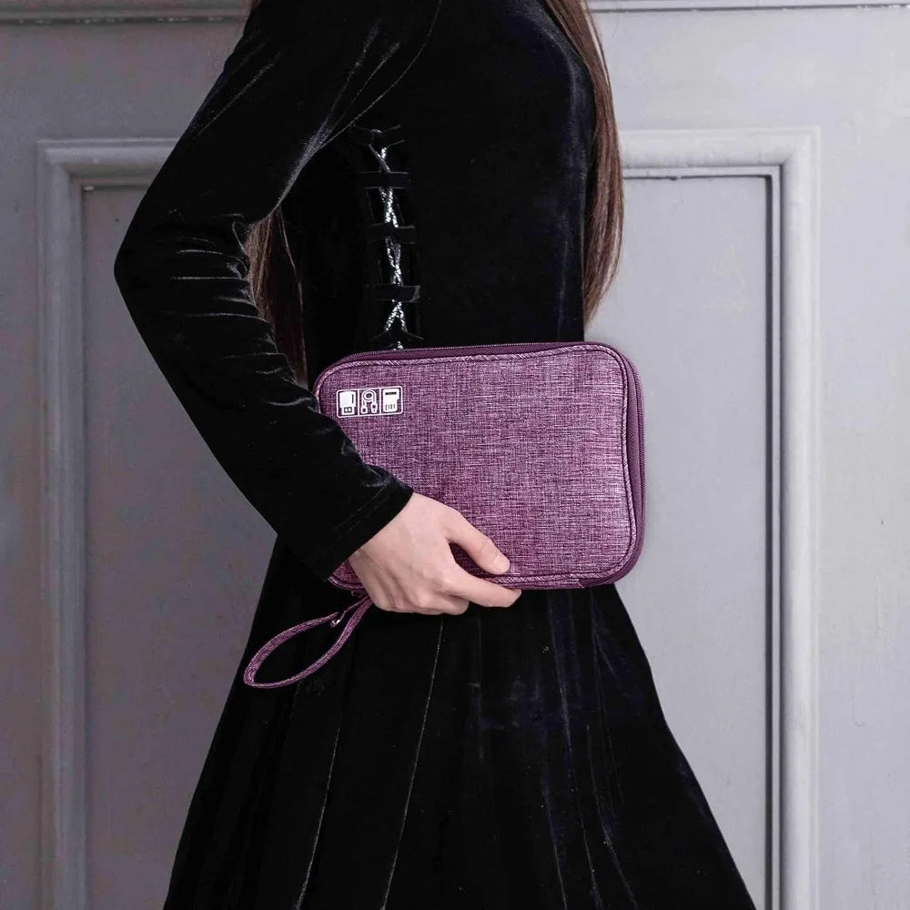 Travel Electronics Organizer Bag