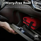 TrailSafe First Aid Kit – Compact Travel Emergency Kit with EVA Case