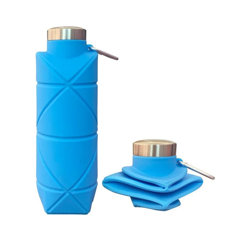 TrailFold Collapsible Silicone Water Bottle – 700ml