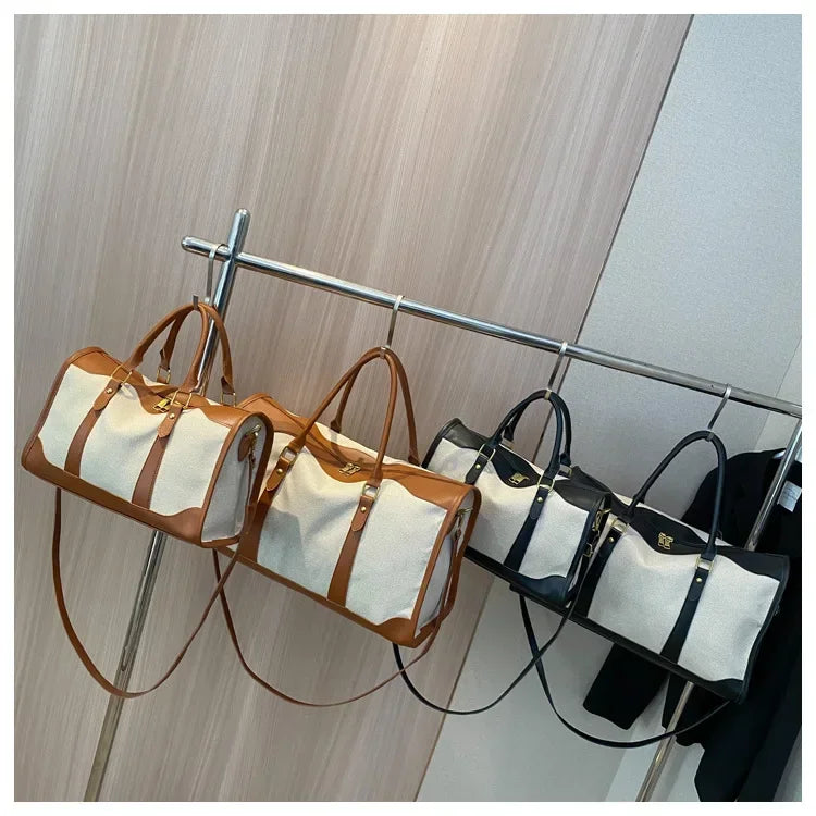 Vintage Crossbody Travel Luggage Handbag