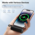 Mini Power Bank Dual USB-C Ports