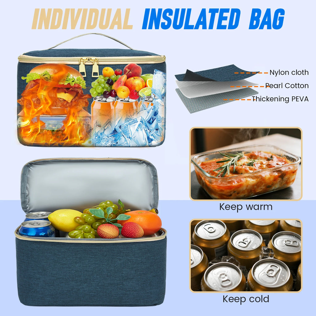 Insulated Multifunctional Cooler Travel Backpack