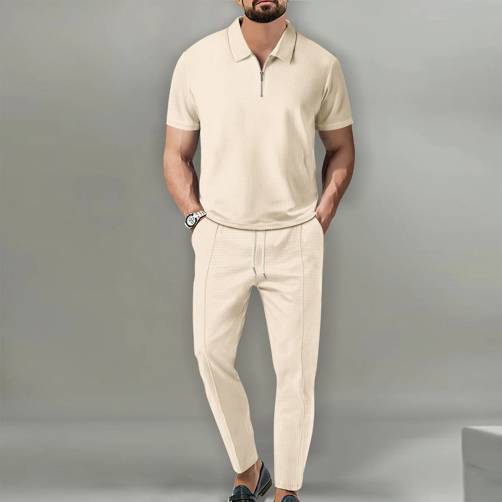 Men's Autumn European and American Casual Comfort Set
