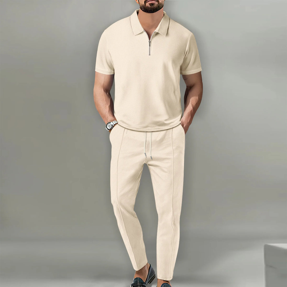 Men's Autumn European and American Casual Comfort Set