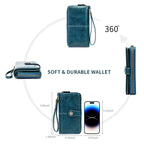 RFID Anti-Theft Retro Leather Wallet