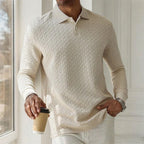 Men's High Quality Long Sleeve Polo Shirt