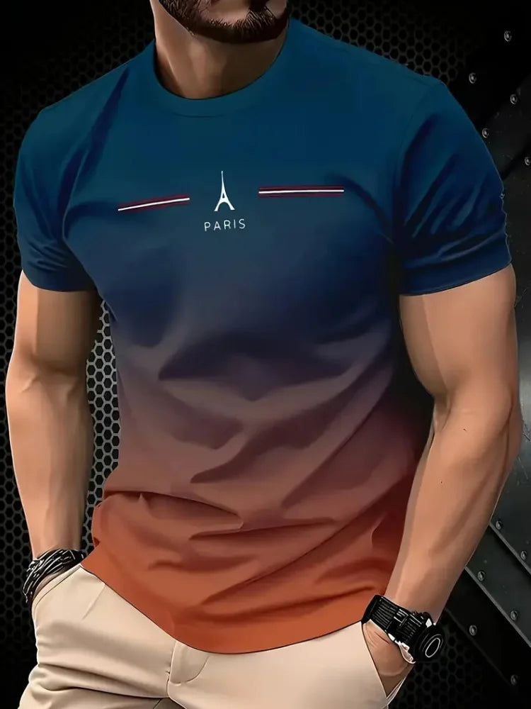 Printed Men's Oversized Men's T-Shirt