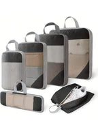 6 Pcs Compression Travel Cubes