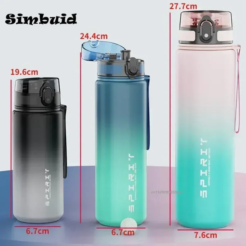 500ML/650ML/1000ML Leak Proof Water Bottle