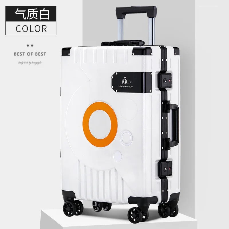 20/22/24/26 Aluminum Frame Trolley Luggage