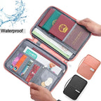 Voyager Women's Passport Wallet – Multi-Function Travel Organizer