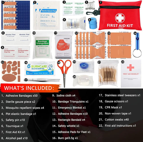 147pcs Mini First Aid Kit