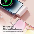 Mini Power Bank Dual USB-C Ports