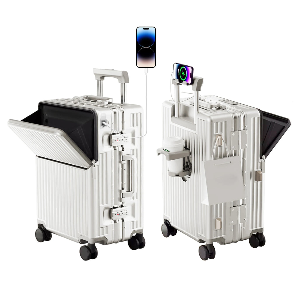 20/24/27 Lightweight Aluminum Hard Shell Luggage