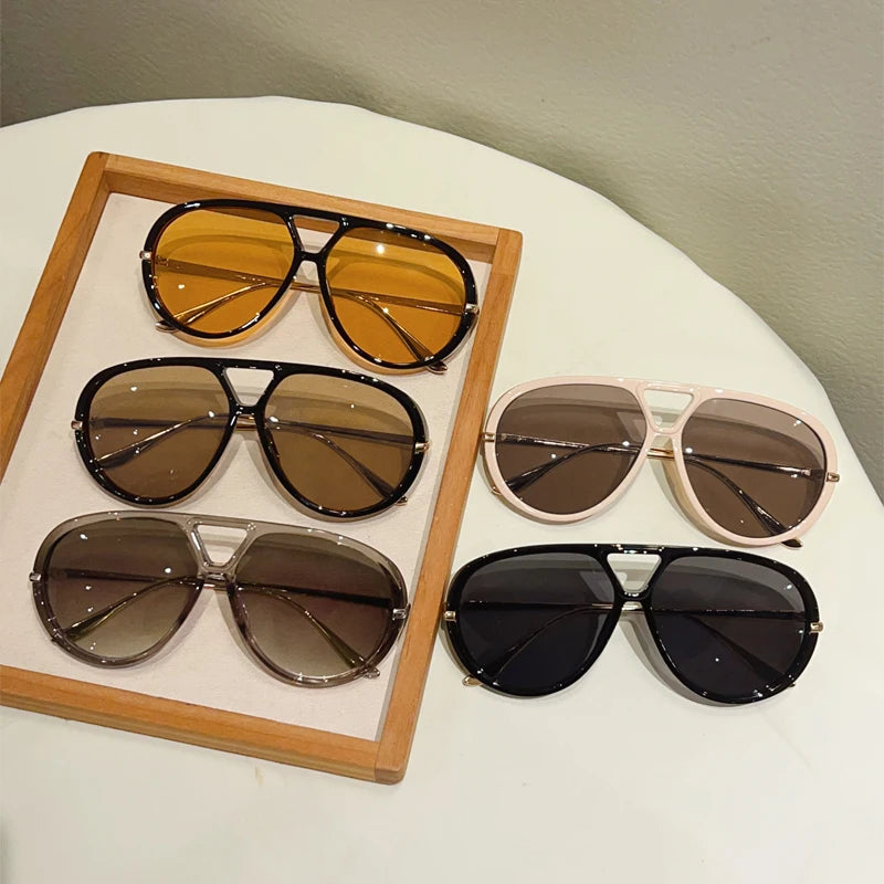 Oversized Pilot Sunglasses