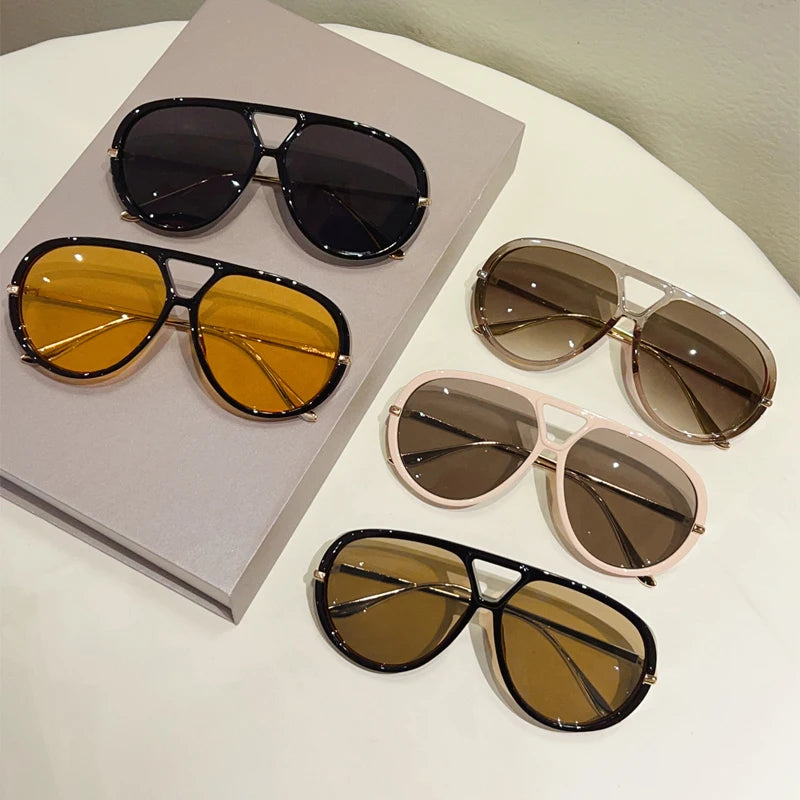 Oversized Pilot Sunglasses