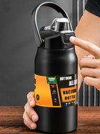 800/1000/1200/1500ML Stainless Steel Thermos w/Straw