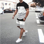 Men's Retro Cool Breathable Shorts Set