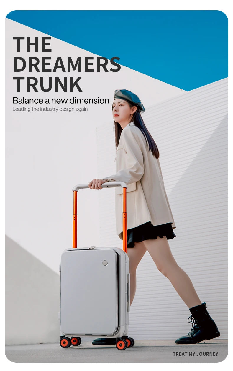 Wide Handle Carry-On