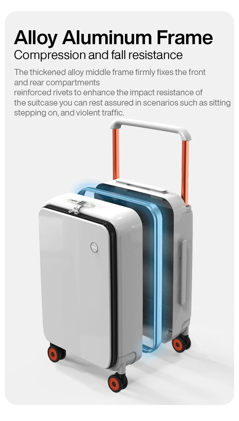 Wide Handle Carry-On