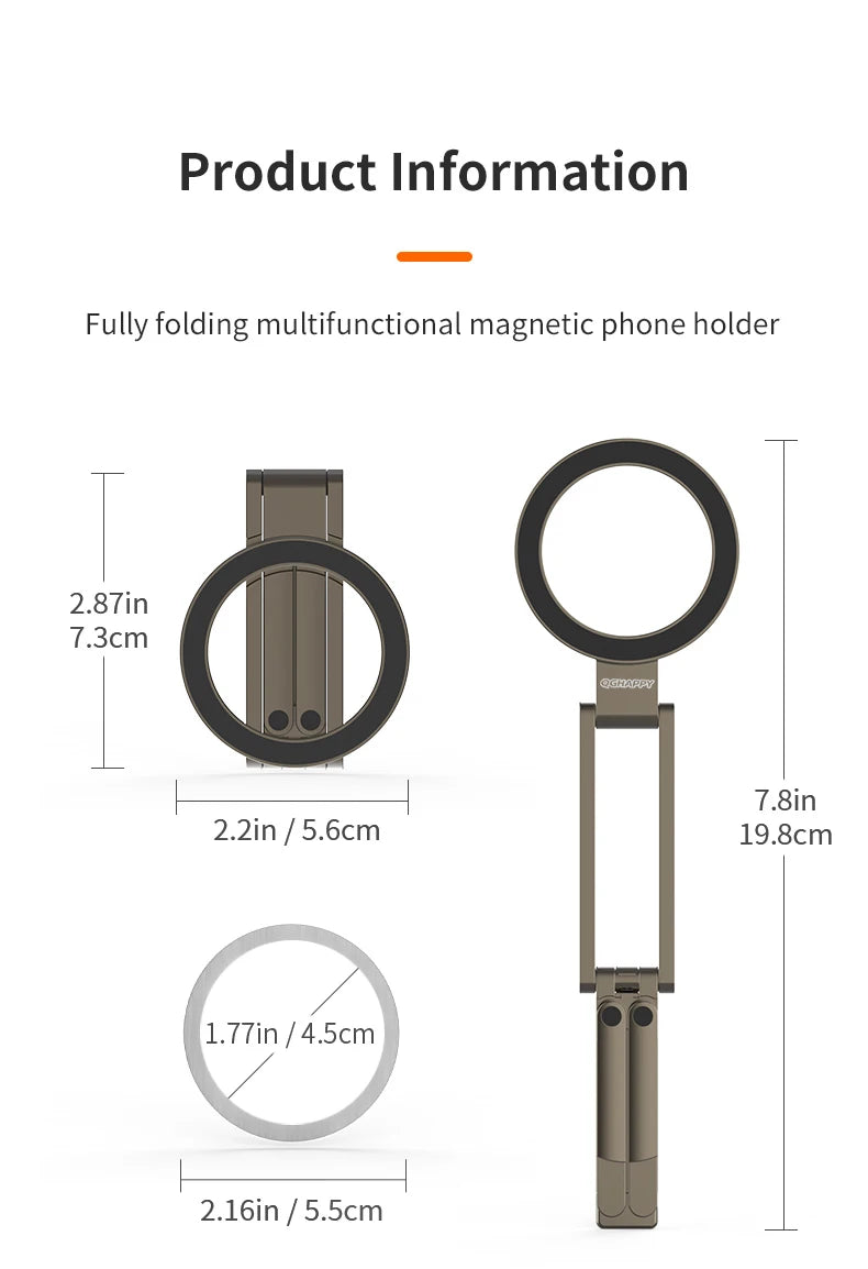 Travel Magnetic Selfie Phone Holder