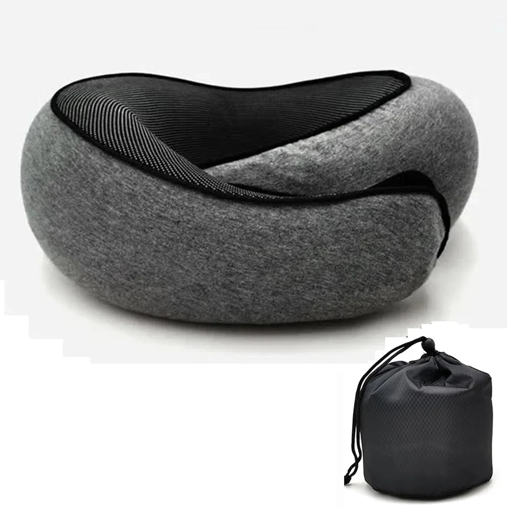 CloudRest Memory Foam Travel Neck Pillow