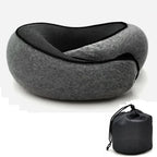 CloudRest Memory Foam Travel Neck Pillow