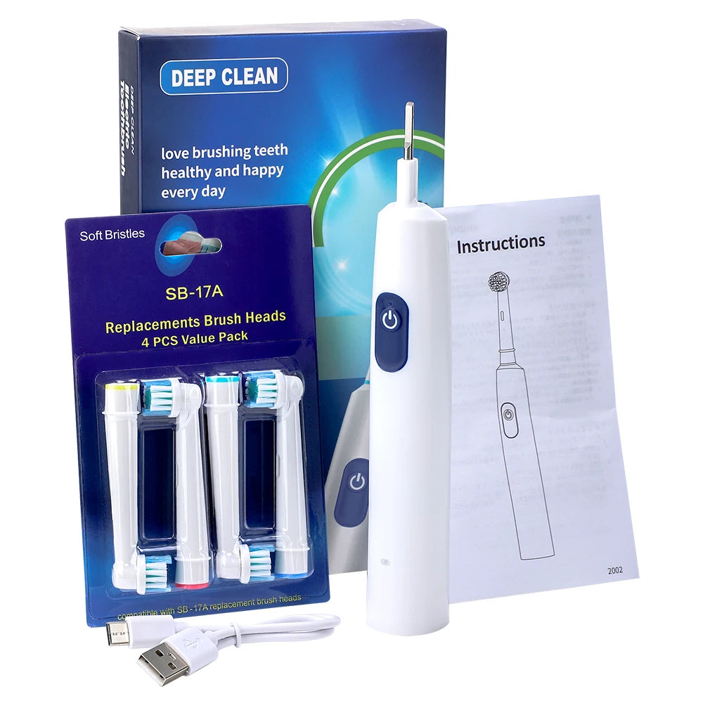 Smart Rotating Timing Electric Toothbrush