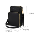 Crossbody RFID Messenger Bag