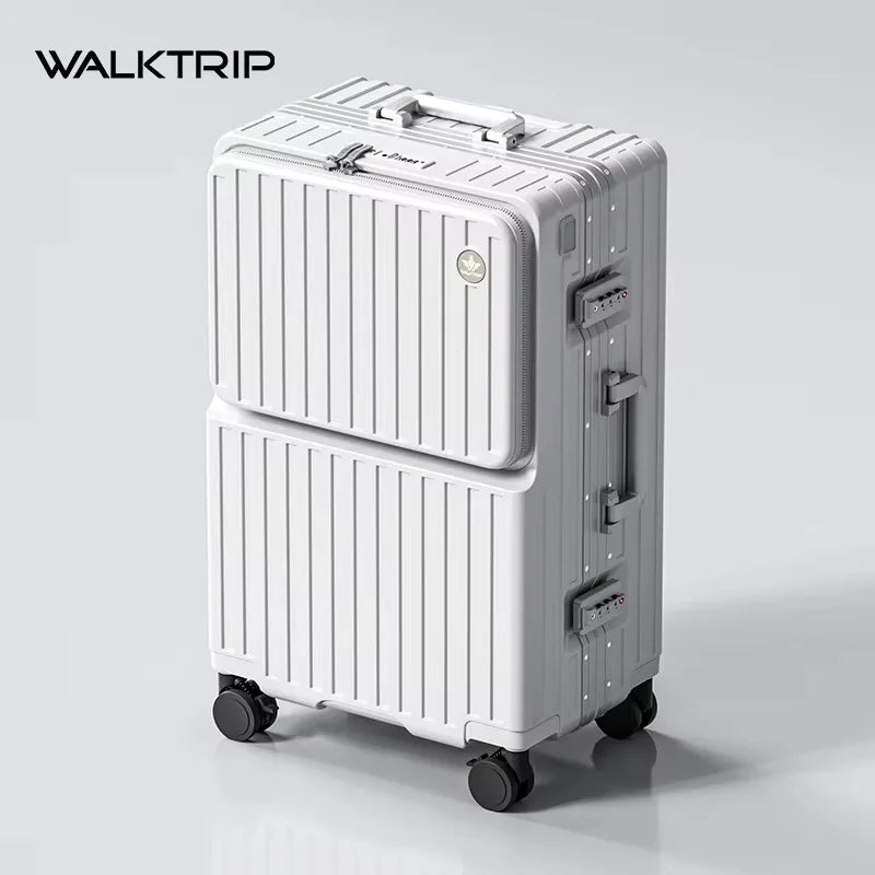 20/24/26" Front Opening Pocket Aluminum Frame Luggage