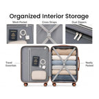 6-Piece Hardshell Luggage Set – Lightweight & Durable