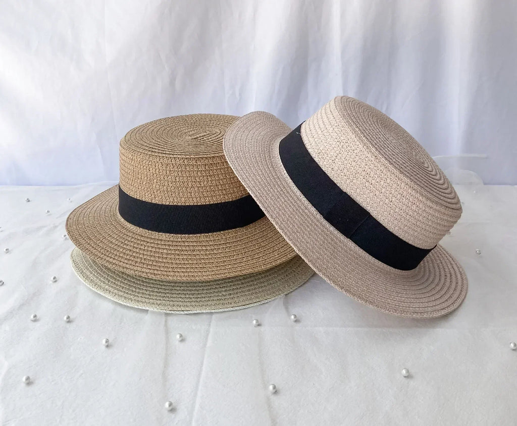 Summer Men's and Women's Top Hats