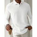 Men's High Quality Long Sleeve Polo Shirt