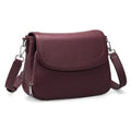 Genuine Leather RFID Crossbody Bag