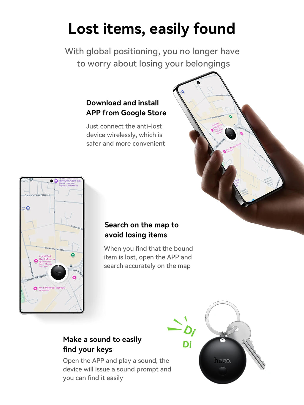 Android Anti Lost Smart Tag