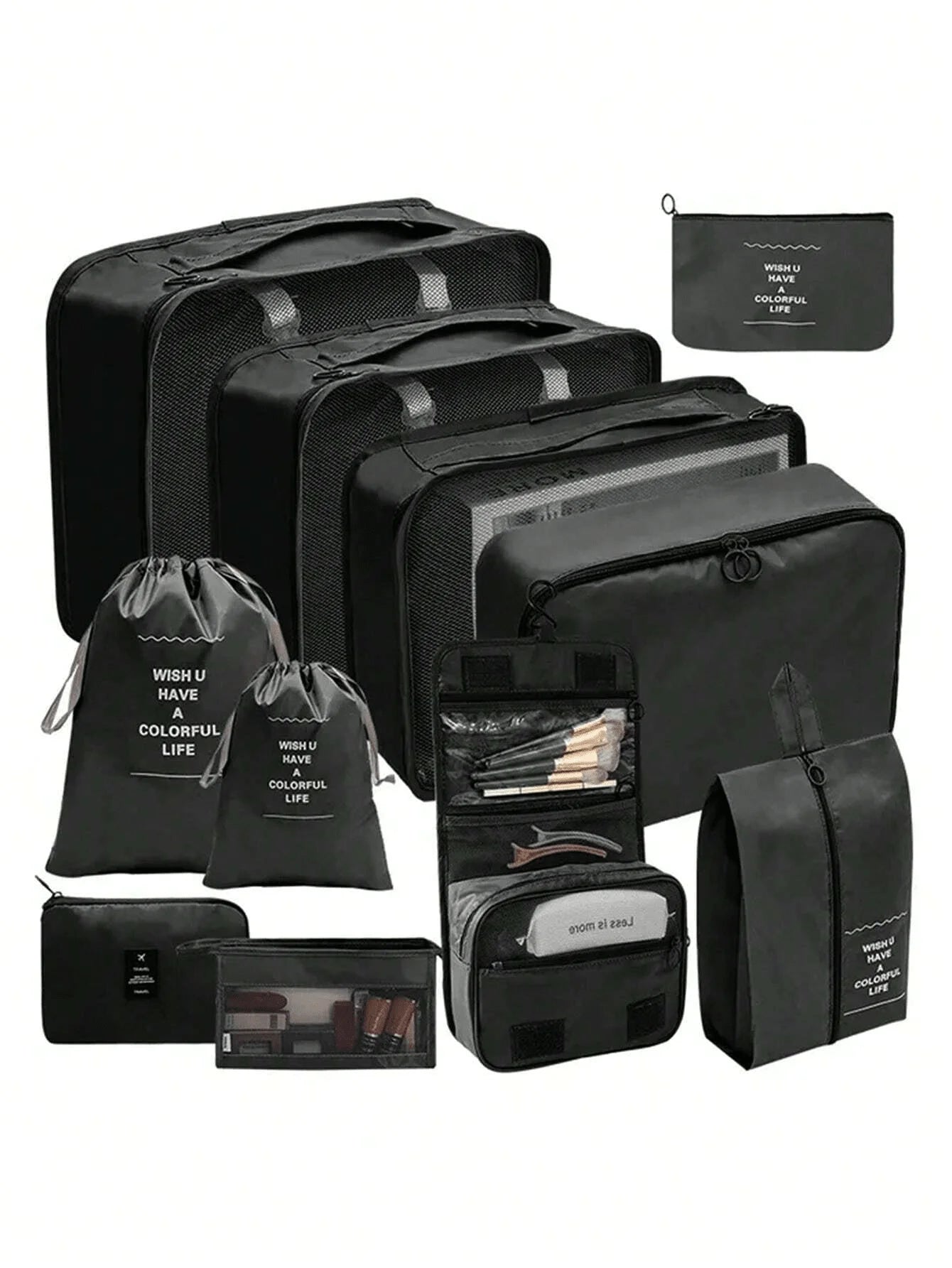 11 Pcs Travel Packing Cubes Set
