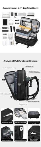 Vacuum Compression Backpack