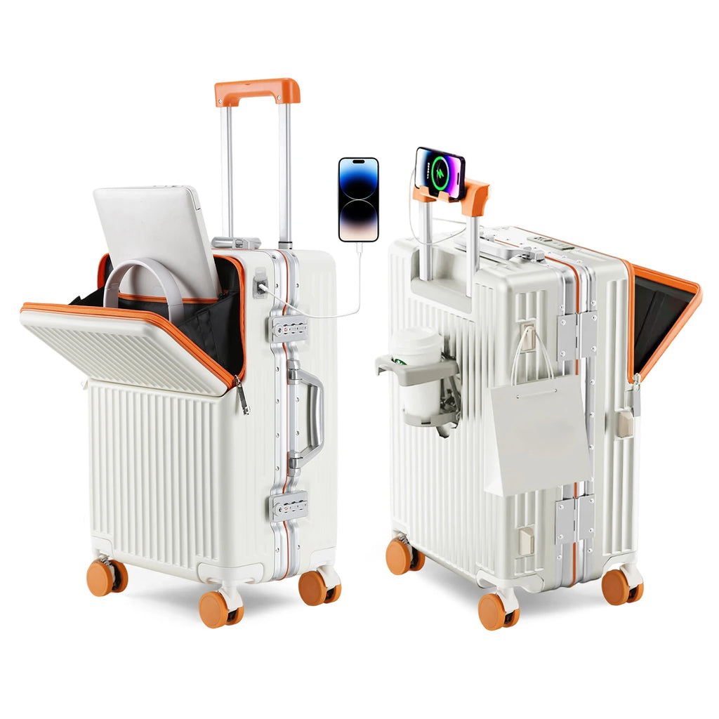 20/24/27 Lightweight Aluminum Hard Shell Luggage