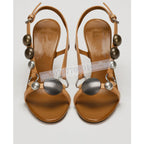 Women's Vintage Leather Slingback Sandals