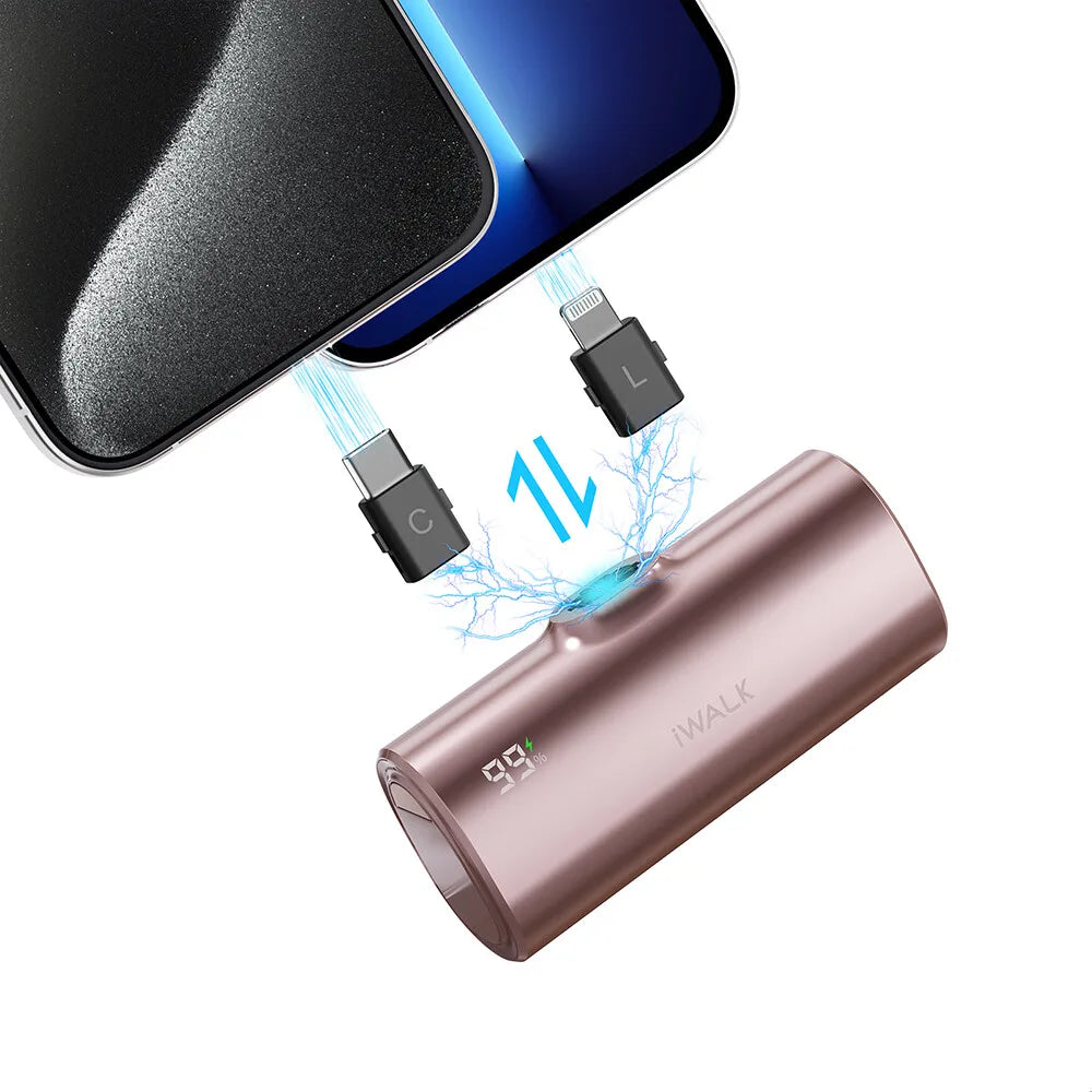 2 in 1 Mini Lipstick Power Bank