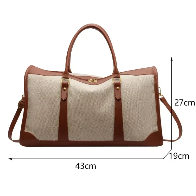 Vintage Crossbody Travel Luggage Handbag