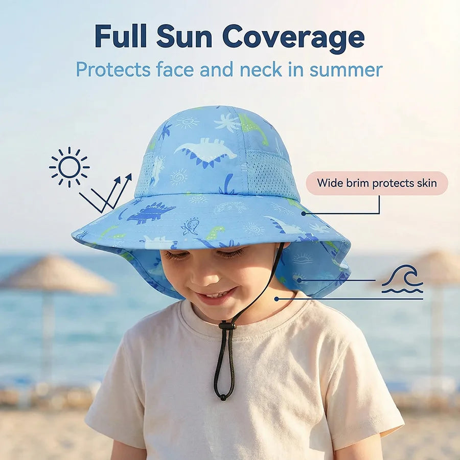 1-10Yr Children's Sun Protection Hat