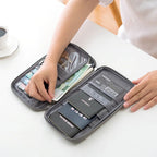 Family Voyager Travel Wallet – Multi-Passport Document Organizer
