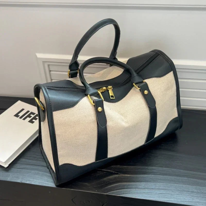 Vintage Crossbody Travel Luggage Handbag