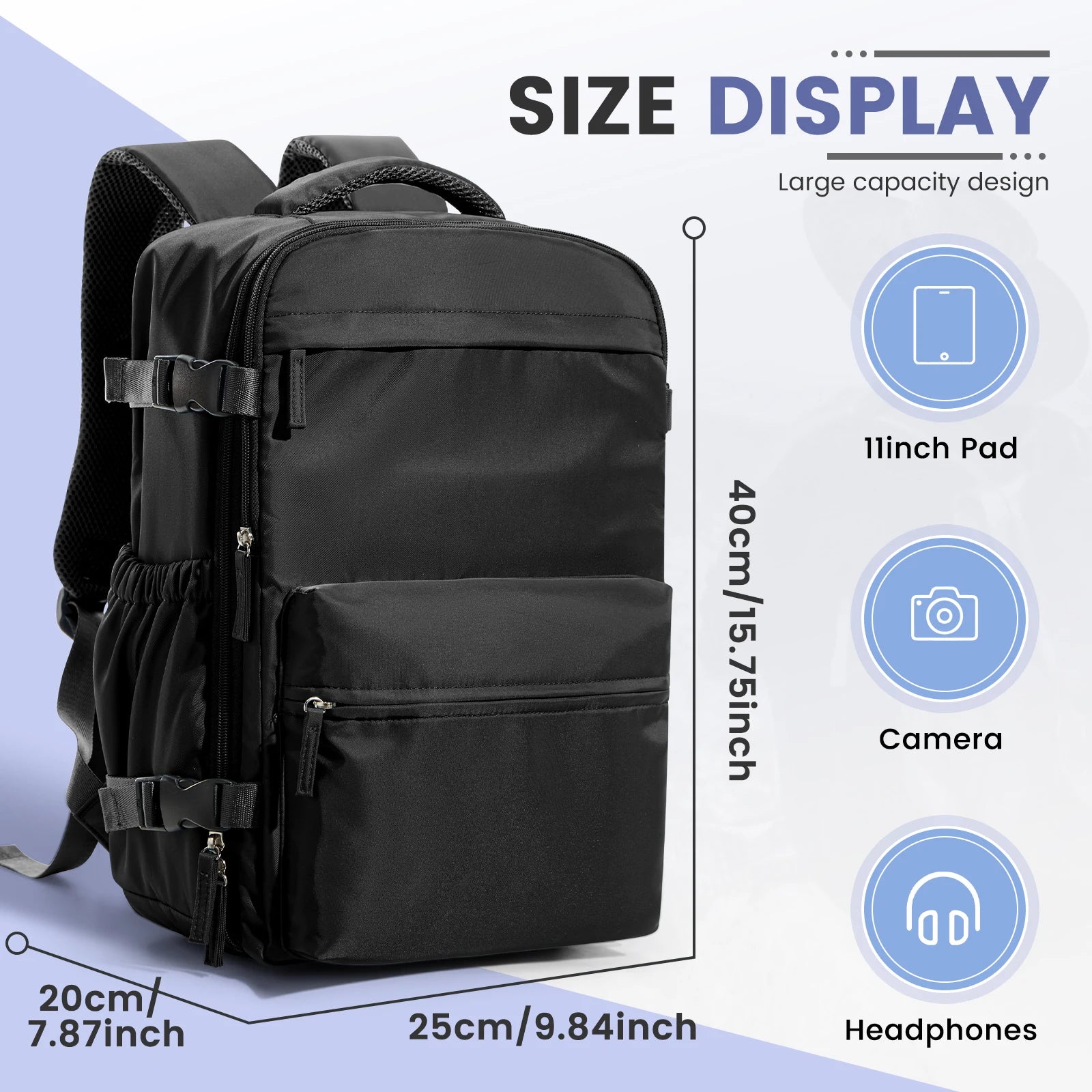 Cabin Bag Vacuum Compression Backpack