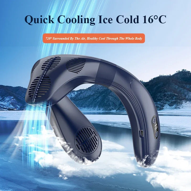 Rechargeable Portable Neck Fan