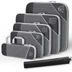 Travel Compression Storage Bag Set w/Shoe Bag