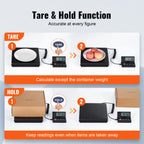 Digital Luggage Scale w/Timer