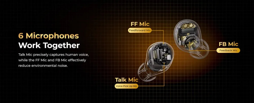 Noise Cancelling Wireless Earbuds